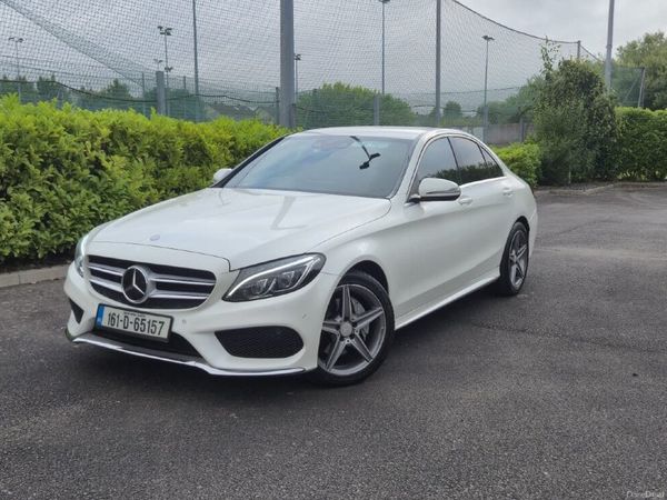 Mercedes-Benz C-Class Saloon, Diesel, 2016, White