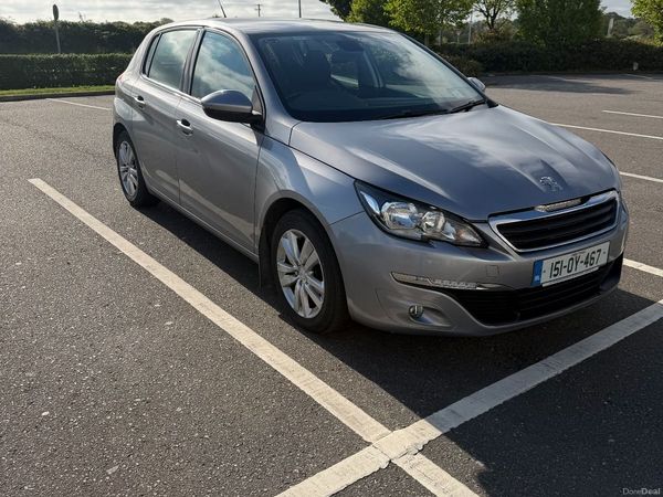 Peugeot 308 Hatchback, Diesel, 2015, Grey