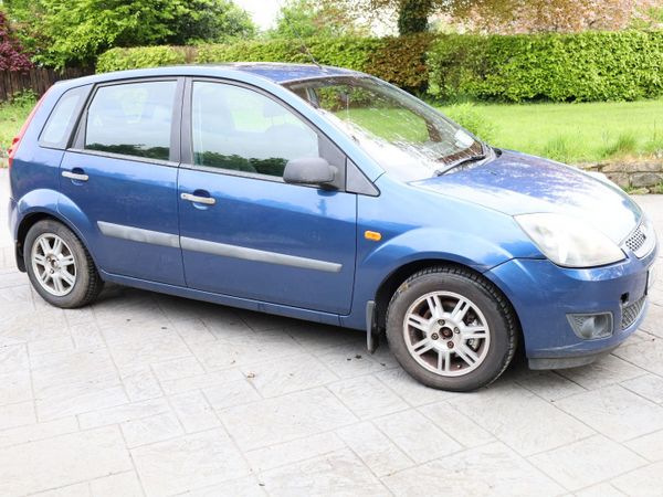 Ford Fiesta Hatchback, Petrol, 2007, Blue