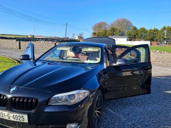BMW 5-Series Saloon, Diesel, 2013, Black