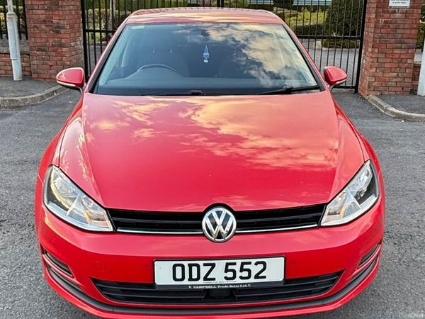 Volkswagen Golf Hatchback, Diesel, 2015, Red