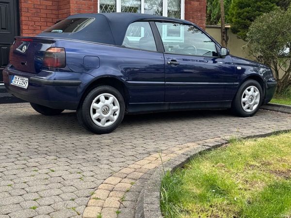 Volkswagen Golf Convertible, Petrol, 2000, Blue