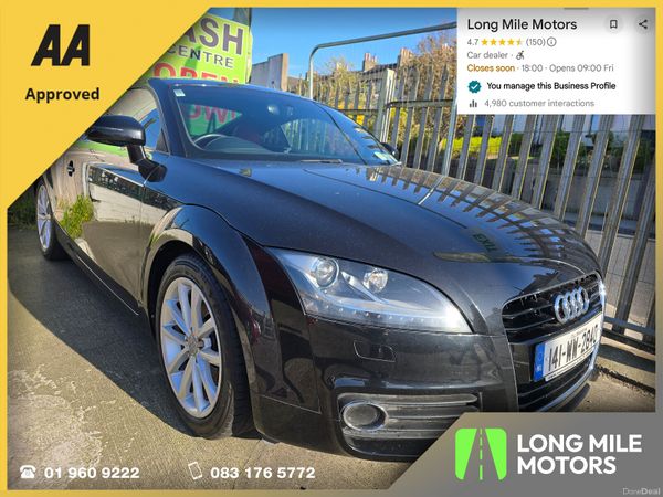 Audi TT Coupe, Petrol, 2014, Black