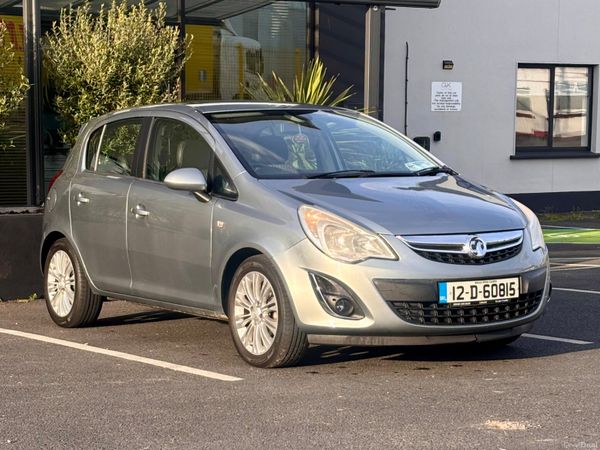 Vauxhall Corsa Hatchback, Petrol, 2012, Silver