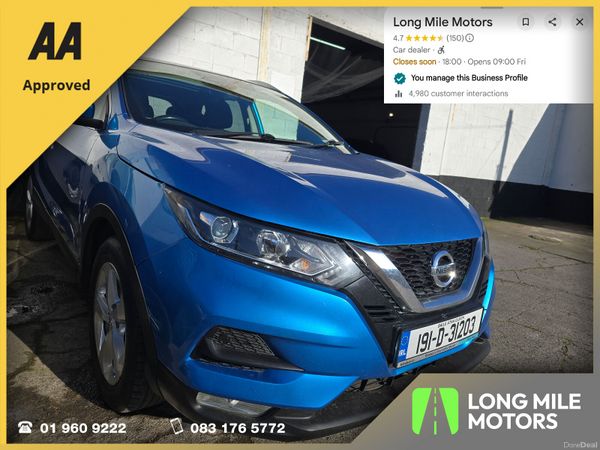 Nissan Qashqai MPV, Diesel, 2019, Blue