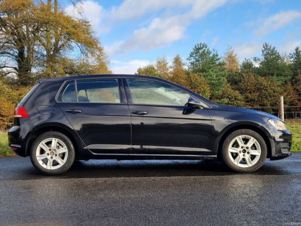 Volkswagen Golf Hatchback, Diesel, 2014, Black
