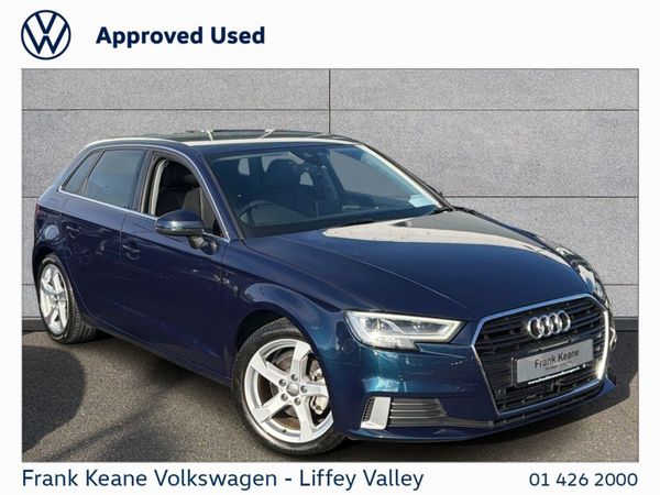 Audi A3 Hatchback, Petrol, 2019, Blue