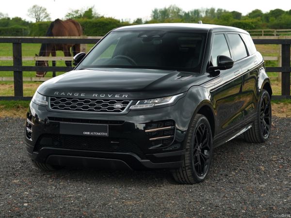 Land Rover Range Rover Evoque SUV, Petrol Hybrid, 2023, Black