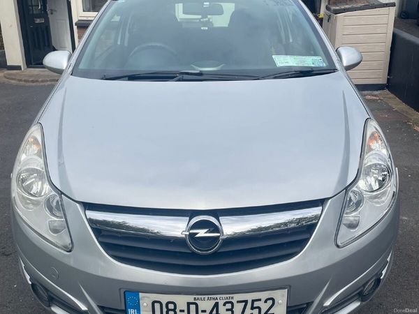 Opel Corsa Hatchback, Petrol, 2008, Silver