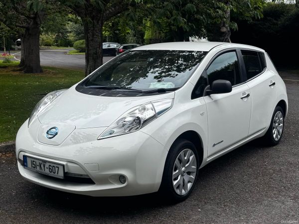 Nissan Leaf Hatchback, Electric, 2015, White