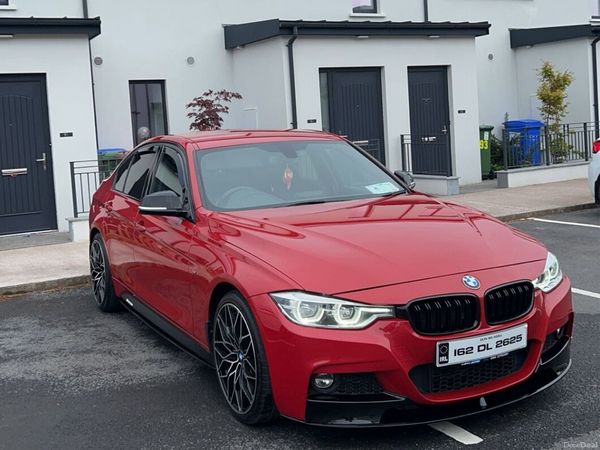 BMW 3-Series Saloon, Diesel, 2016, Red