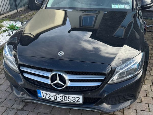 Mercedes-Benz C-Class Saloon, Petrol Plug-in Hybrid, 2017, Black