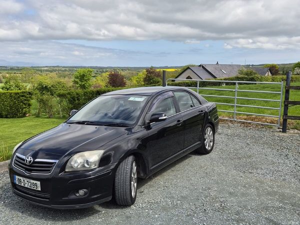 Toyota Avensis Hatchback, Diesel, 2008, Black