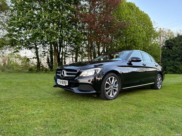 Mercedes-Benz C-Class Saloon, Petrol Plug-in Hybrid, 2017, Black