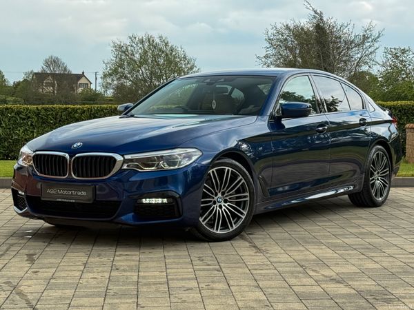 BMW 5-Series Saloon, Diesel, 2019, Blue