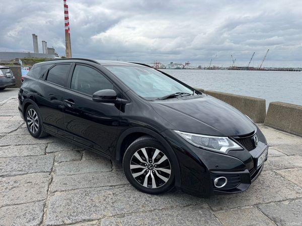 Honda Civic Estate, Diesel, 2017, Black