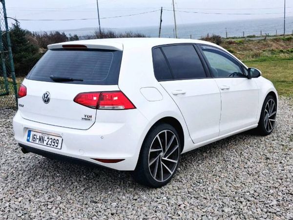 Volkswagen Golf Hatchback, Diesel, 2016, White