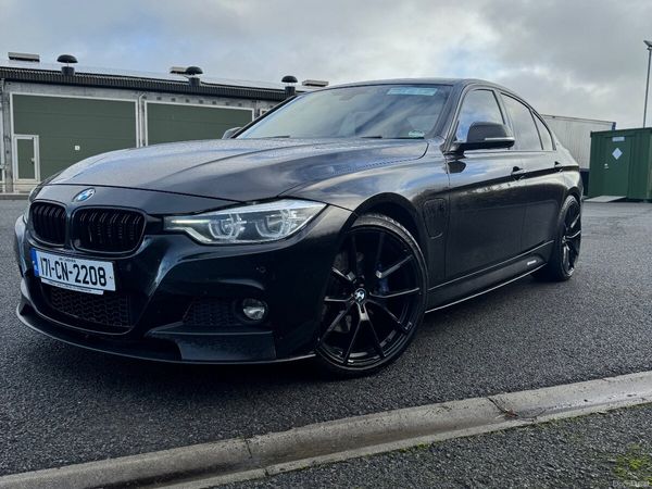 BMW 3-Series Saloon, Petrol Plug-in Hybrid, 2017, Black