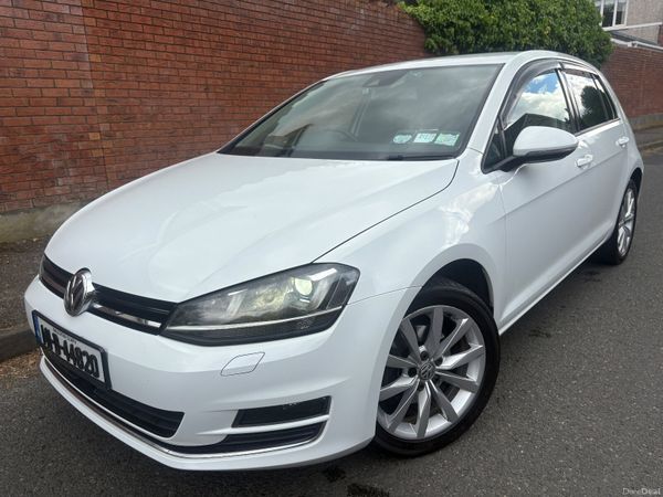 Volkswagen Golf Hatchback, Petrol, 2014, White