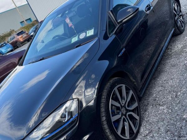Volkswagen Golf Hatchback, Petrol Hybrid, 2016, Black
