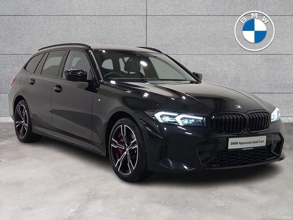 BMW 3-Series Estate, Petrol Plug-in Hybrid, 2025, Black