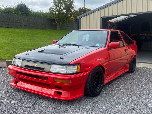 Toyota Levin Coupe, Petrol, 1985, Red