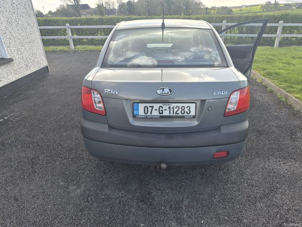 Kia Rio Saloon, Diesel, 2007, Grey