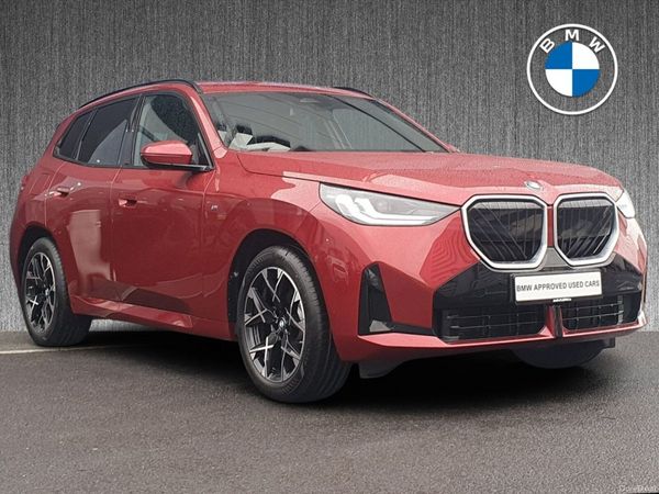 BMW X3 SUV, Petrol Plug-in Hybrid, 2026, Red