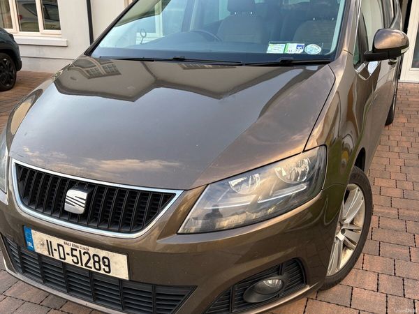 SEAT Alhambra MPV, Diesel, 2011, Brown