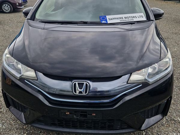 Honda Fit Hatchback, Petrol Hybrid, 2015, Black