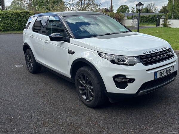 Land Rover Discovery Sport SUV, Diesel, 2017, White