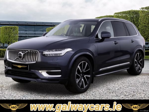Volvo XC90 SUV, Petrol Hybrid, 2019, Blue