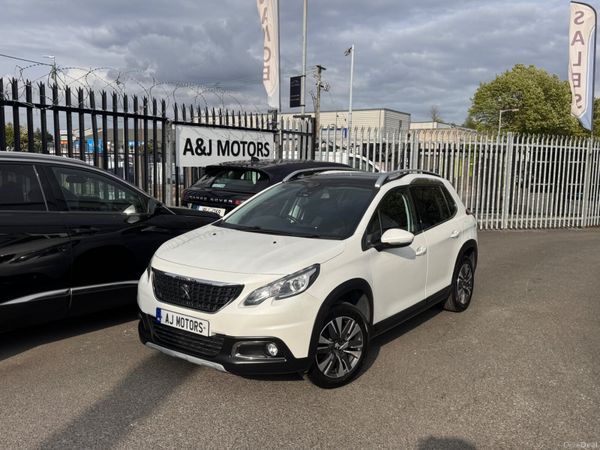 Peugeot 2008 SUV, Petrol, 2017, White