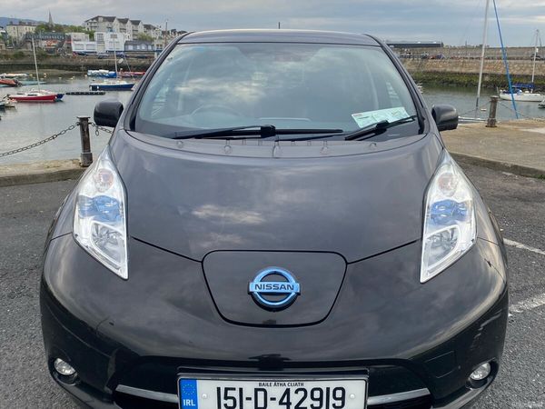 Nissan Leaf Hatchback, Electric, 2015, Black