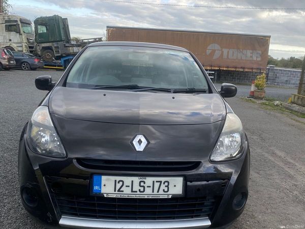 Renault Clio Hatchback, Ethanol Petrol, 2012, Black