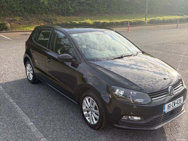 Volkswagen Polo Hatchback, Petrol, 2016, Black