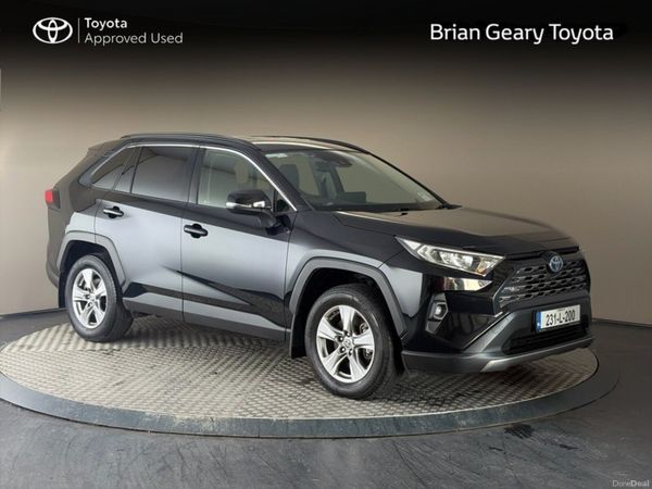 Toyota RAV4 SUV, Petrol Hybrid, 2023, Black