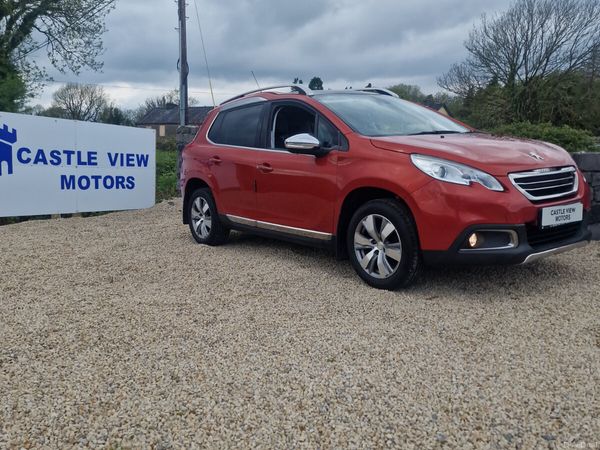 Peugeot 2008 SUV, Petrol, 2016, Red