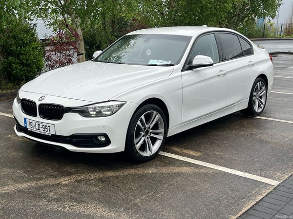 BMW 3-Series Saloon, Diesel, 2016, White