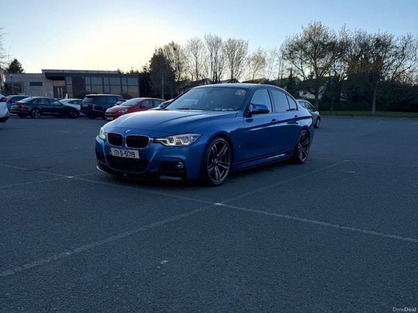 BMW 3-Series Saloon, Petrol Plug-in Hybrid, 2017, Blue