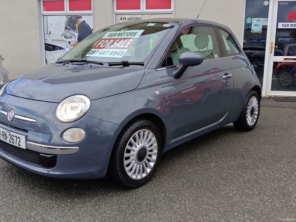 Fiat 500 Hatchback, Petrol, 2011, Grey
