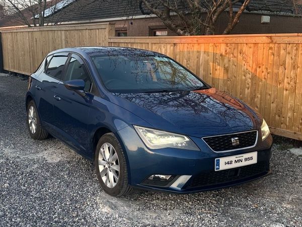 SEAT Leon Hatchback, Diesel, 2014, Blue