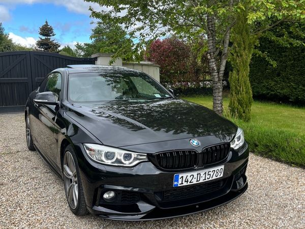 BMW 4-Series Coupe, Diesel, 2014, Black