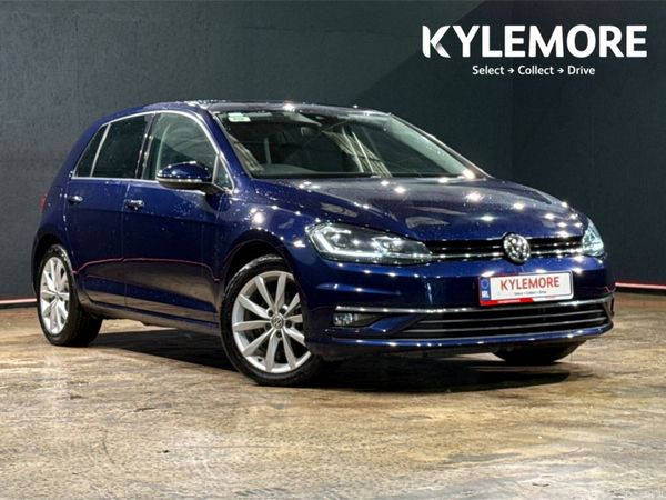 Volkswagen Golf Hatchback, Petrol, 2019, Blue