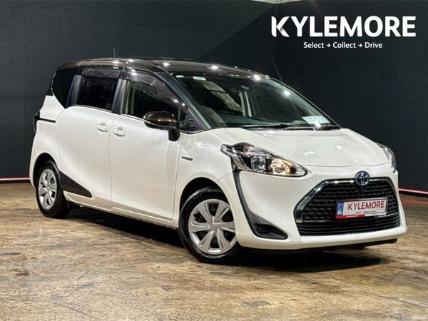 Toyota Sienta MPV, Petrol Hybrid, 2020, White
