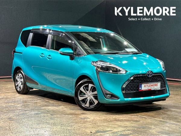 Toyota Sienta MPV, Petrol Hybrid, 2020, Blue
