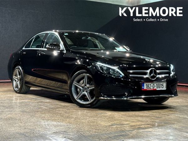 Mercedes-Benz C-Class Saloon, Petrol, 2018, Black