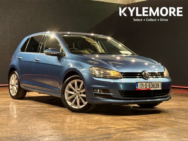 Volkswagen Golf Hatchback, Petrol, 2017, Blue