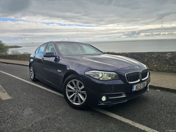 BMW 5-Series Saloon, Diesel, 2016, Blue