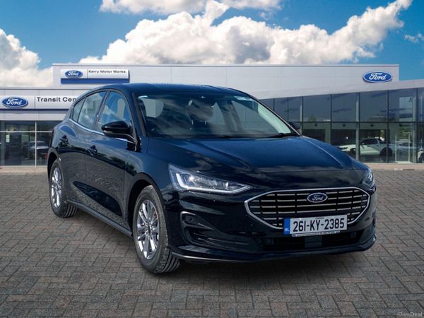 Ford Focus Hatchback, Petrol Hybrid, 2026, Black